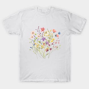 Wild Flowers T Shirt T-Shirt